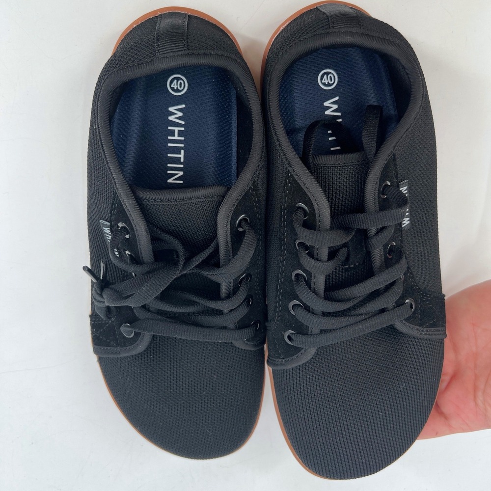 WHITIN Women's Minimalist Barefoot Shoes Zero Drop Sole Size 40 Gorpcore Natural - Picture 2 of 6